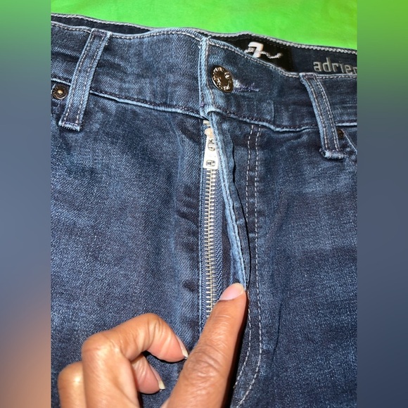 7 for All Mankind Lux Performance Adrien Men's Dark Denim Jeans size 36 - Picture 5 of 10